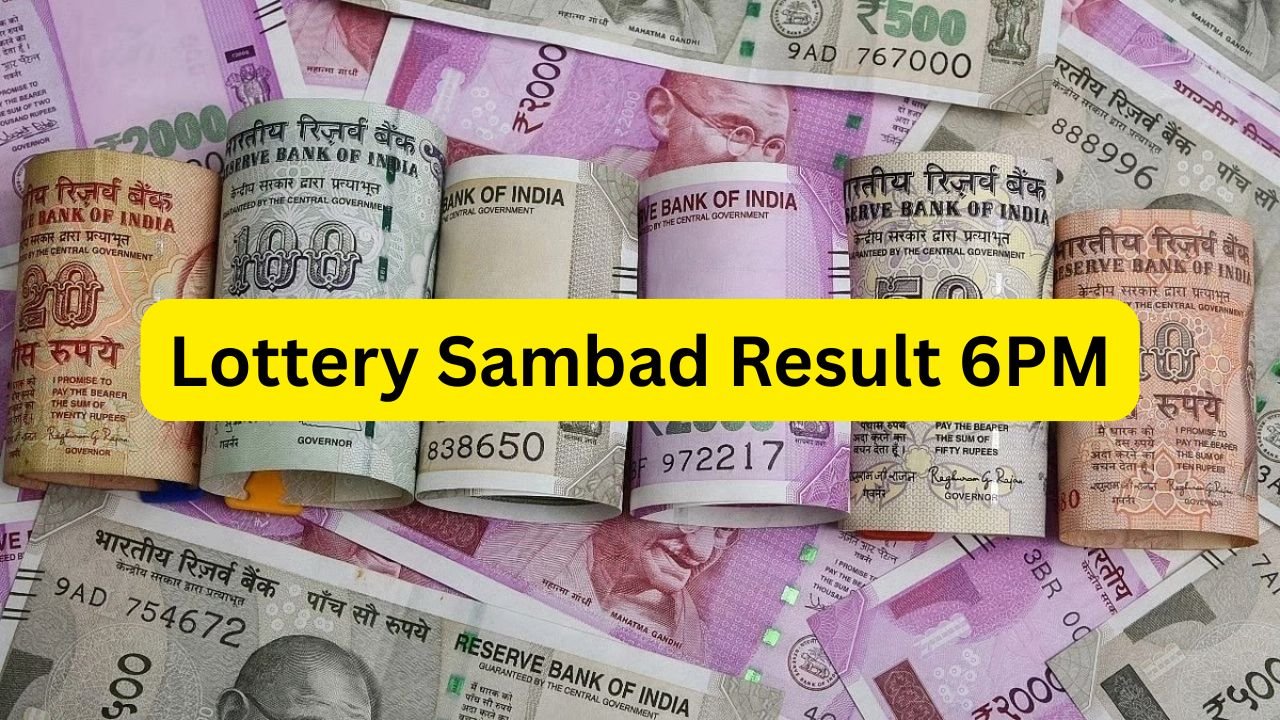 Lottery Sambad Result 6PM